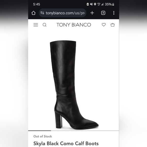 Tony bianco Skyla knee Boots - Picture 1 of 4